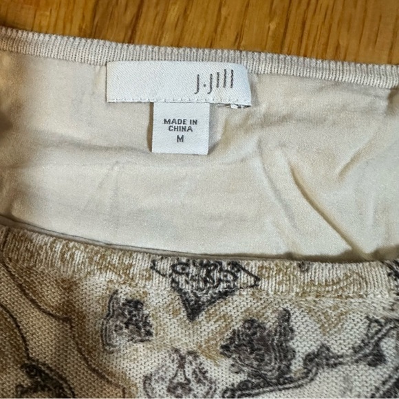 J. JILL Women's Soft Comfy Cotton Polyester Sweater Lined  size M(e5 - Picture 7 of 11